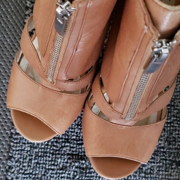 Velvet angeles platforms sandals  leather - Picture 9 of 13